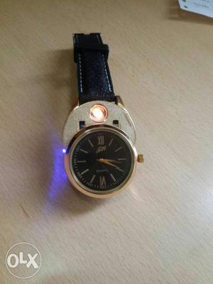 USB Flameless Lighter Watch