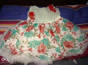 2 Brand New Baby Frock - 0 - 12 months - negotiable