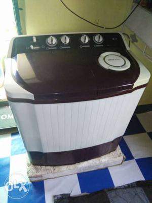 Black And White Portable All-in-one Washer And Dryer