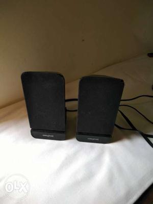 Black Creative Portable Desktop Speaker