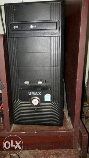 Black Umax Computer Tower