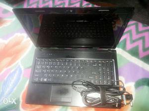 Black lenovo G570 laptop
