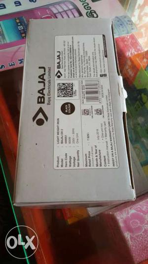 Brand New Bajaj Iron Box. I get Gift From My