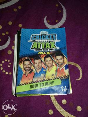 Cricket Attax cards