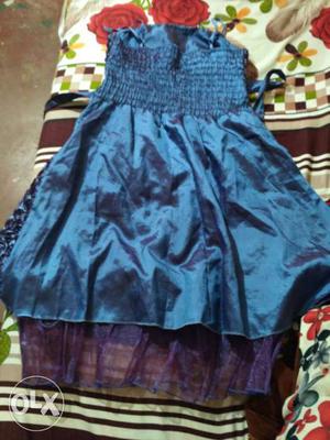 Cute blue frock in very good condition