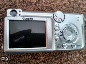 Gray Canon Compact Camera