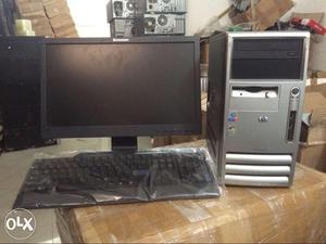 HP Pinless SIlver Tower Pentium 4 Cpu With 15"Lcd In Just rs