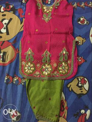 Punjabi Salwar Suit for Girls 4-5 years