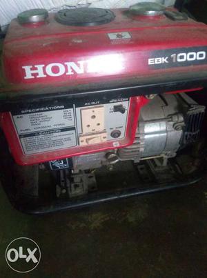 Red Honda EBK  Portable Generator