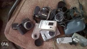 Some cameras canon;Nikon;Sony;yashika