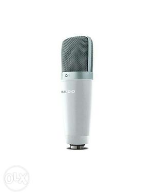 White And Silver Microphone