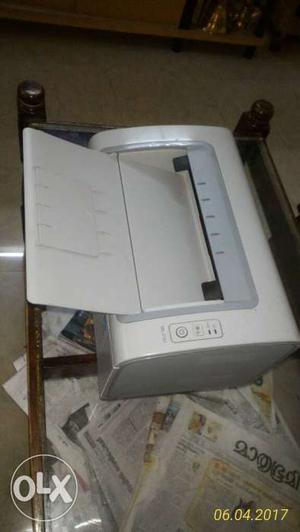 White Printer not use