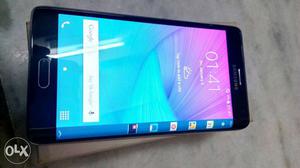 5 days old samsang galaxy note edge in gray