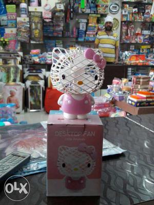 Mini fan is very useful when sweating is there