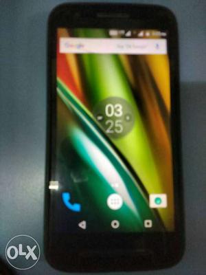 Moto e3 power good condition, 3-4 month old with