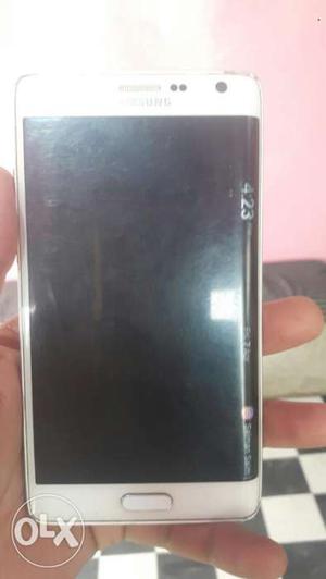 Sumsung note4 egge Good condition mobile msg me