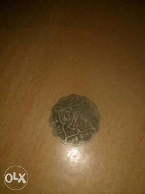 1 Anna Rupee Coin