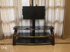 55 inch TV stand and 32 inch Panasonic LCD TV.