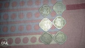 6 Indian 5 paise( year)