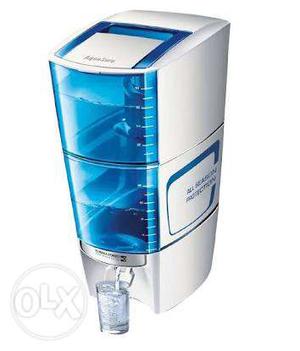 Aquasure water filter 1 year used new prise 