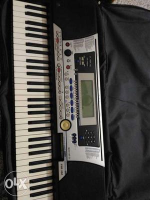 Black And White Electric Keyboard