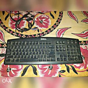 Black Dell Computer Keyboard