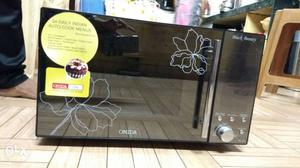 Black Onida Microwave Oven