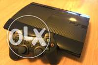 Black Sony Ps3 Game Console With Controller