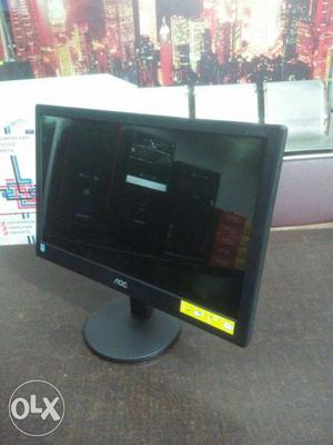 Black aoc monitor and dual Core machine