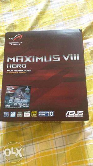 Brand new Asus Maximus-VIII-Hero Motherboard for sale