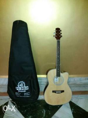 Brown Pedro Cutaway Acoustic Guitar