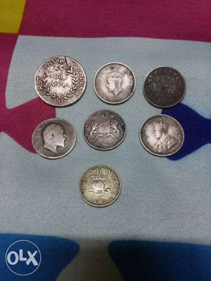 Collection of 7 coin
