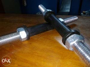 Dumbbell rods. Brand New Unused. Rs 175