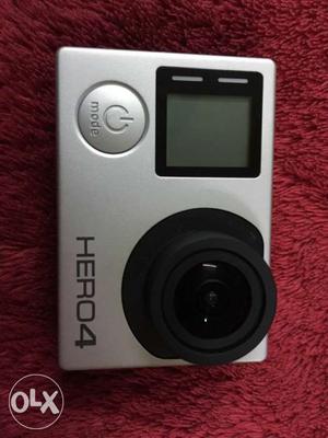 Gopro Hero 4 silver in mint condition
