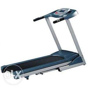 Gray And Blue Treadmill