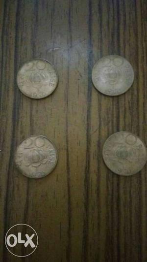 I want to sell 20paisa coins year of  New