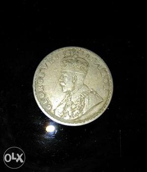 King George V Emperor Old Coin Year  (One coin)