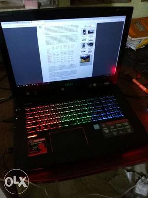 Msi gaming laptop excellent condition no