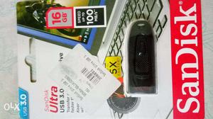 NEW SanDisk ultra 16 GB USB 3.0 pen drive - Sealed Packed-