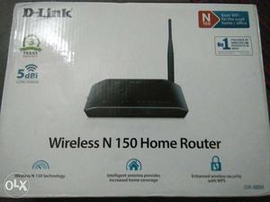 New D-Link router N-150 box piece for sale
