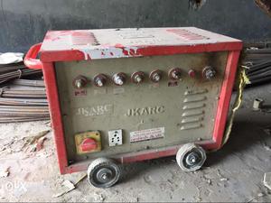 New welding set for immediate sale its not used more than