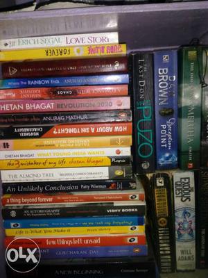 Novel collection. Pick any book at 50% discount.