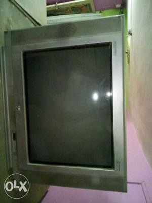Onida black tv screen size 16 inch in working
