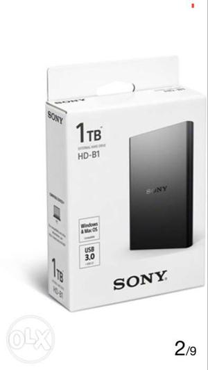 Sony 1 TB Hard Disc Drive (Black)