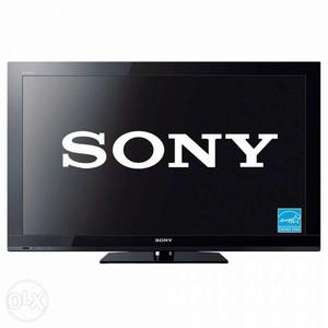 Sony 40 inch p support led TV with box used