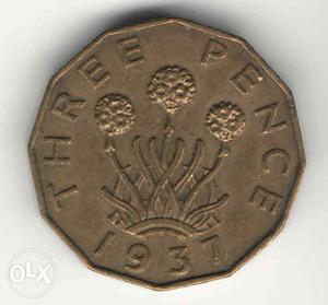  Three Pence Coin