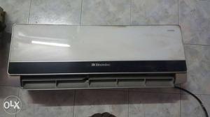 White Electrolux Split Type Air Conditioner