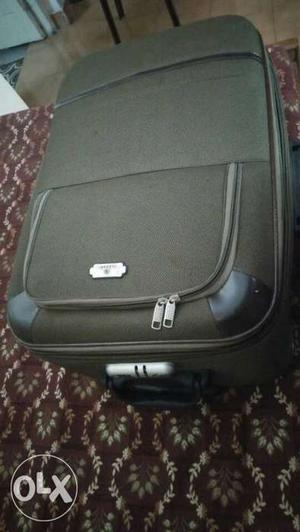 2 trolley suitcases 1 medium sized and 1 large