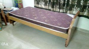 Bed with cot for sale