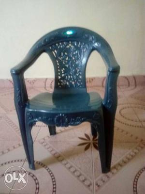Blue Plastic Mono-bloc Chair